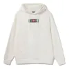 Li-Ning Embroidered Logo Hoodie 'Creamy White' AWDRD42-1 sold by KicksCrew