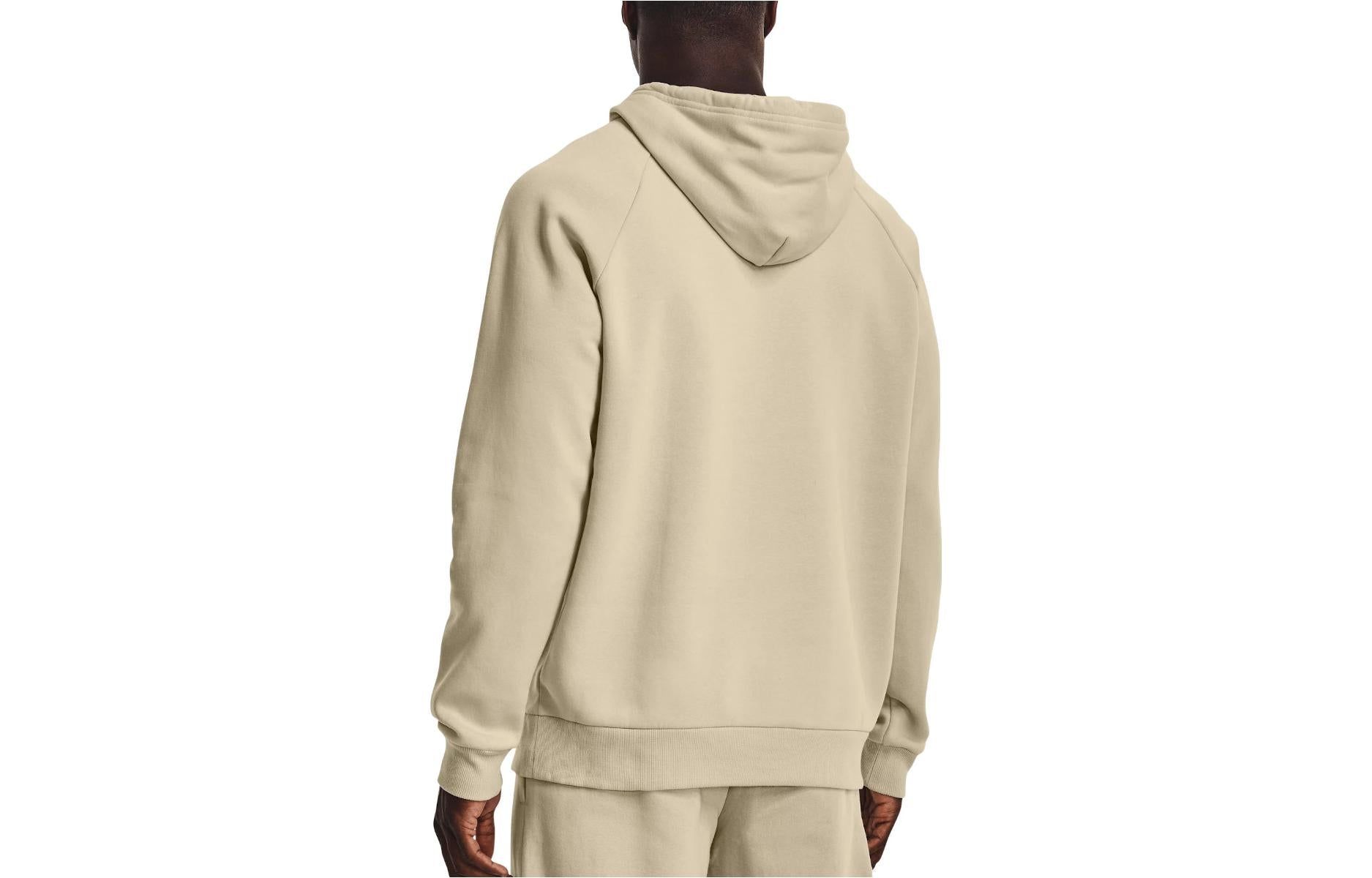 Under Armour Rival Fleece Hoodie 'Khaki' 1357092-289 sold by KicksCrew product image thumbnail 2
