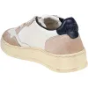 (WMNS) AUTRY Medalist Low Leather and Suede 'White Beige' AULW-WC08 sold by KicksCrew