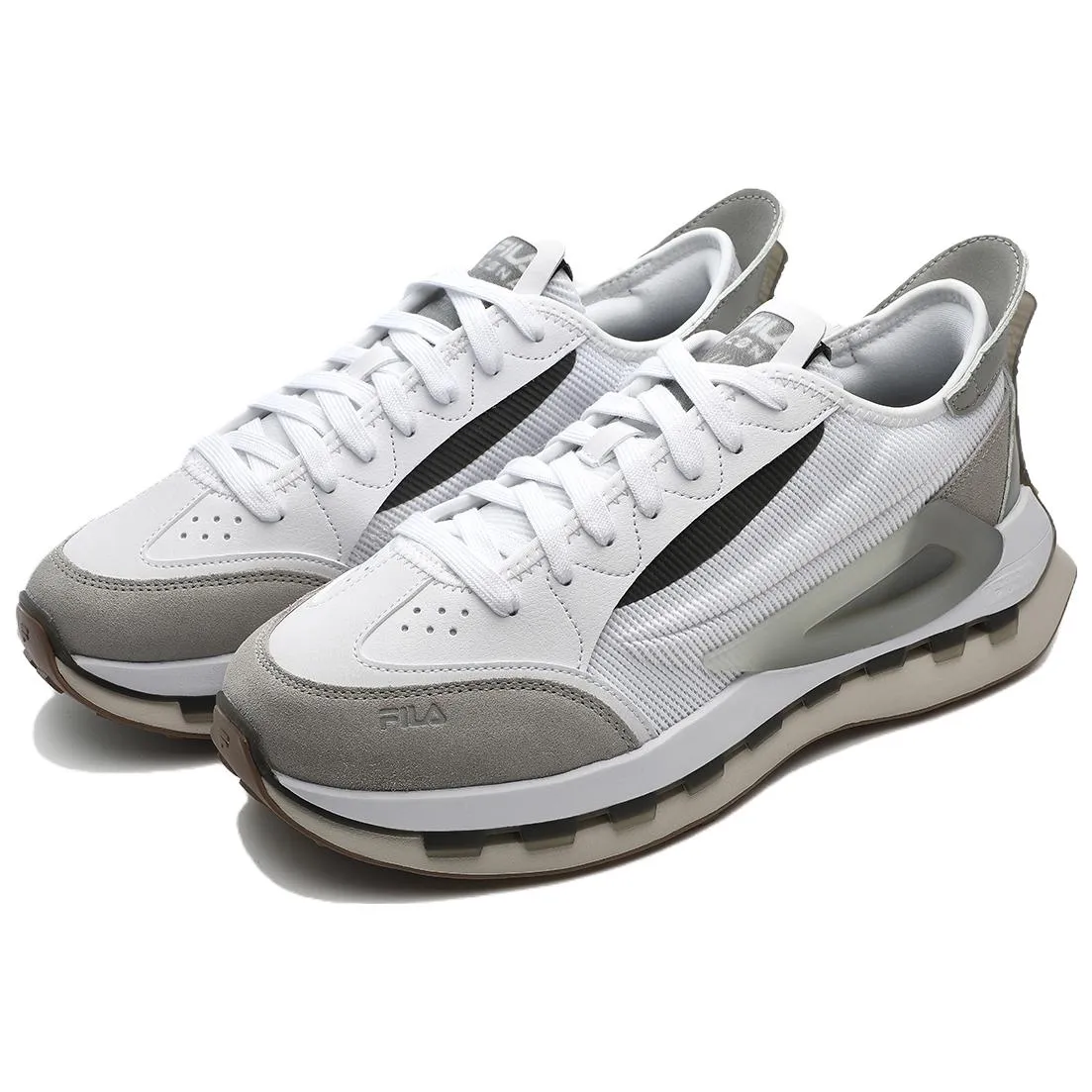 FILA KM Athletic Shoes 'White Grey' F12M333103FWD sold by KicksCrew product image thumbnail 2