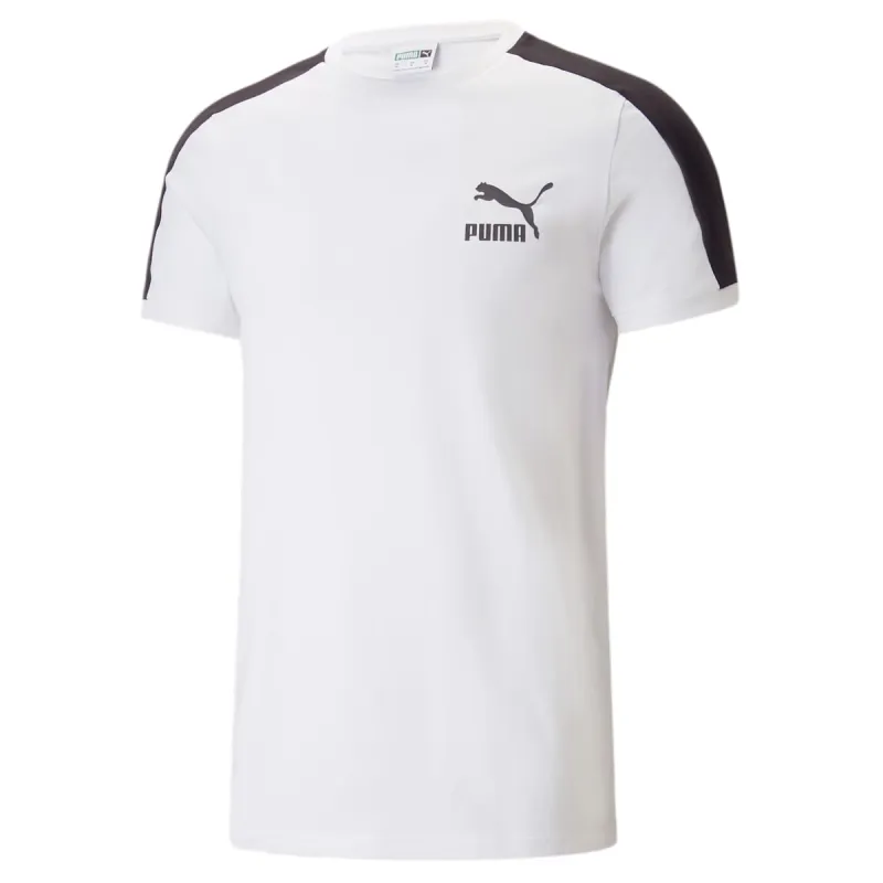 PUMA T7 Iconic T-Shirt 'White' 538204-02 sold by KicksCrew