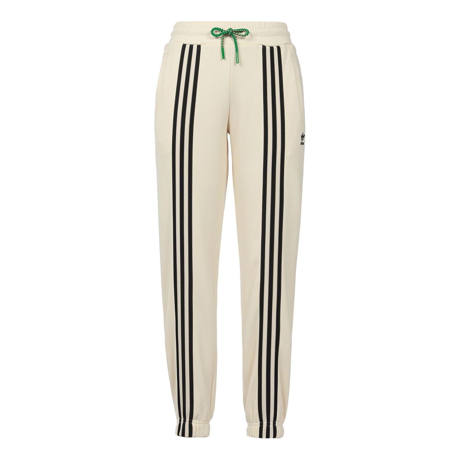 (WMNS) adidas Adicolor 70s 3-Stripes Sweatpants 'Beige' IK7853 sold by KicksCrew