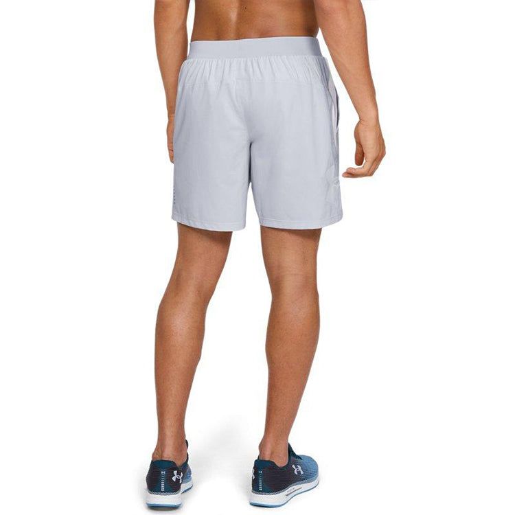 Under Armour Qualifier Speedpocket Branded Linerless 7inch Shorts 'Grey' 1350888-014 sold by KicksCrew product image thumbnail 4