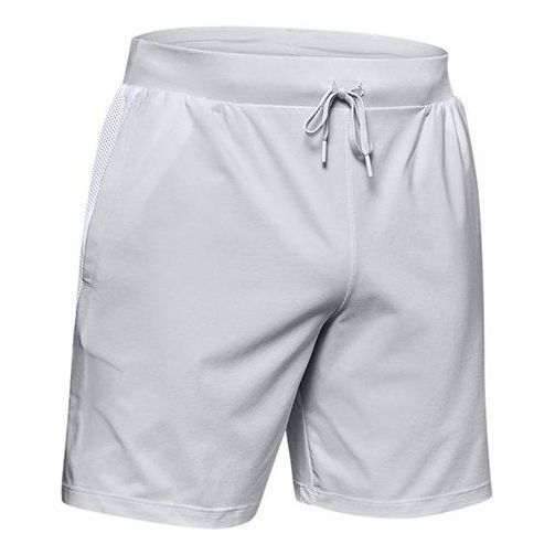 Under Armour Qualifier Speedpocket Branded Linerless 7inch Shorts 'Grey' 1350888-014 sold by KicksCrew