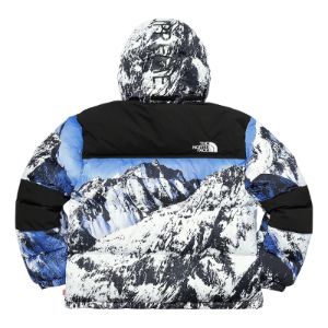 Supreme x The North Face Mountain Baltoro 700 Fill Down Jacket 'White Blue Black' SUP-SS18-599 sold by KicksCrew
