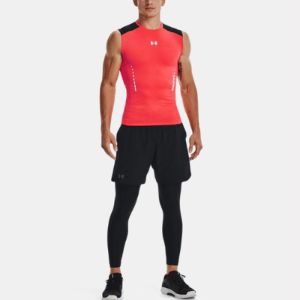 Under Armour HeatGear Vent Comp Sleeveless 'Pink Red' 1370656-628 sold by KicksCrew