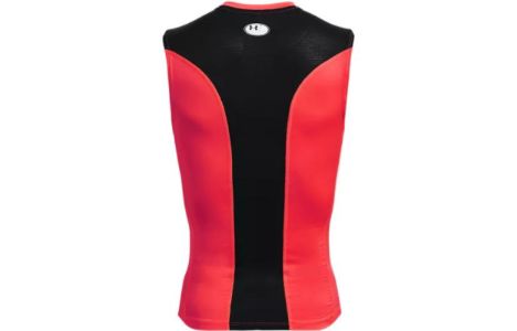 Under Armour HeatGear Vent Comp Sleeveless 'Pink Red' 1370656-628 sold by KicksCrew