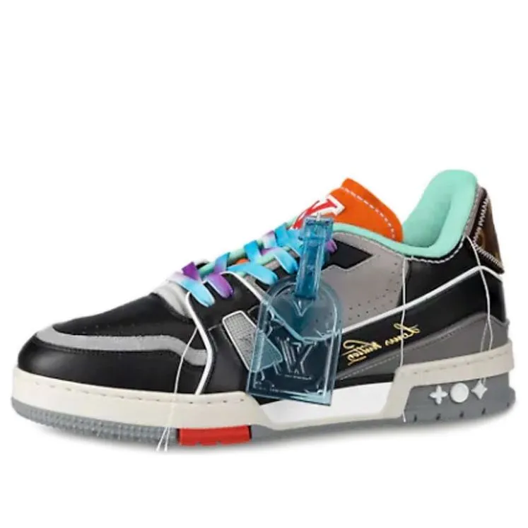 LOUIS VUITTON LV Trainers 'Teal Multi-color' 1A8QAN sold by KicksCrew