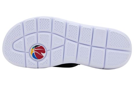 Li-Ning x CBA Sport Slides 'Black' ABTQ015-1 sold by KicksCrew