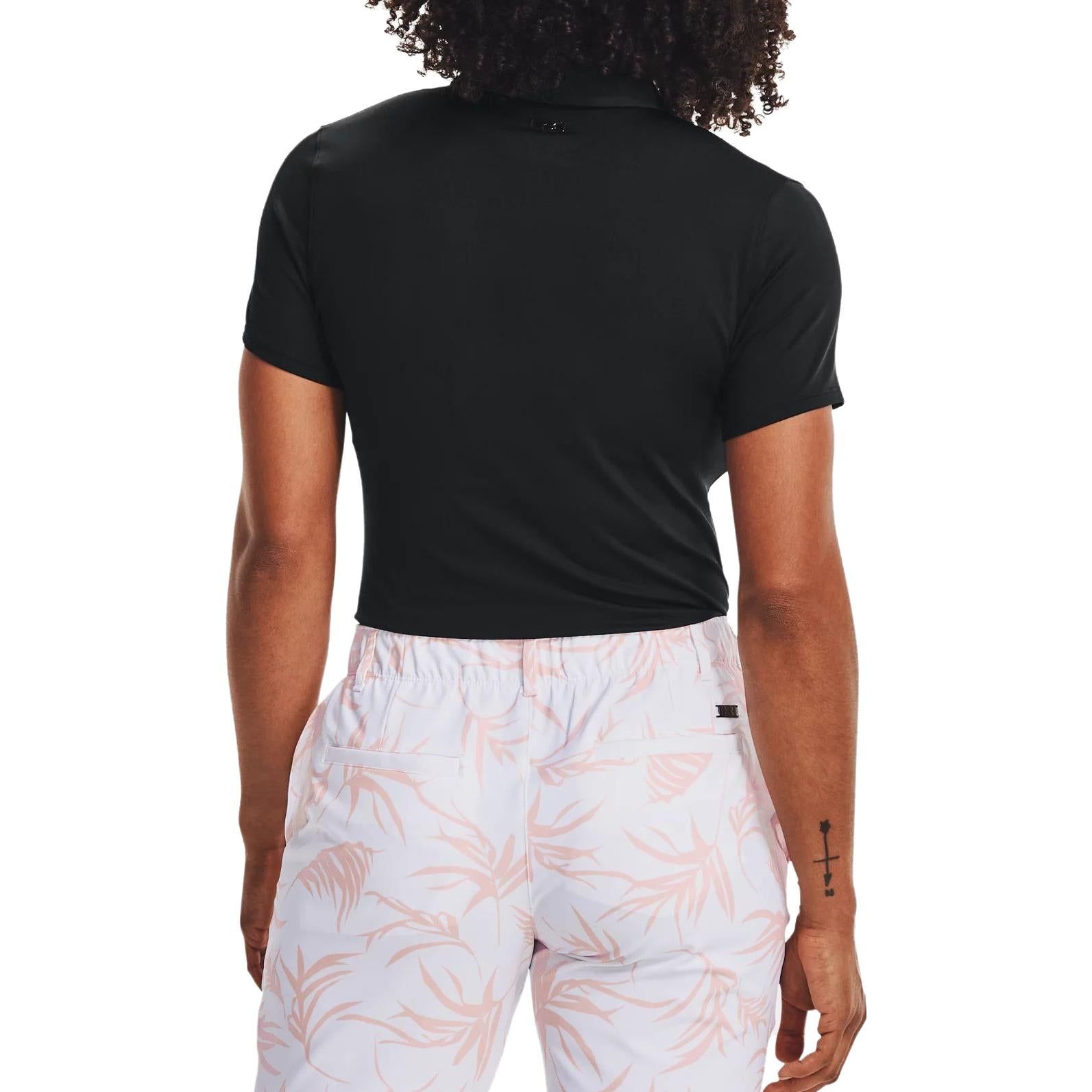 (WMNS) Under Armour Zinger Polo Shirt 'Black' 1363949-001 sold by KicksCrew product image thumbnail 4