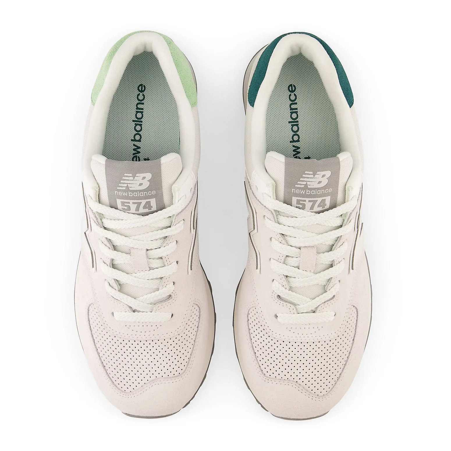 (WMNS) New Balance 574 'Light Grey Mint Green' U574WC2 sold by KicksCrew product image thumbnail 4