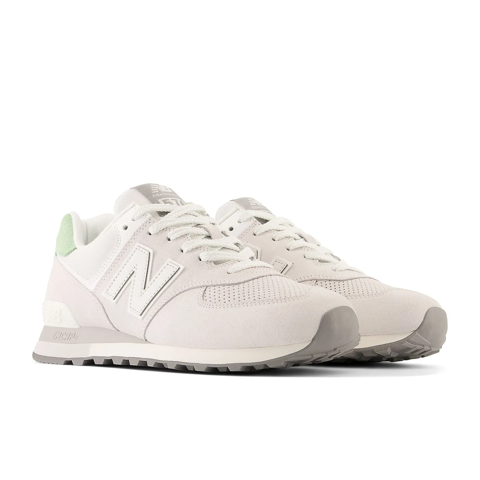 (WMNS) New Balance 574 'Light Grey Mint Green' U574WC2 sold by KicksCrew product image thumbnail 3