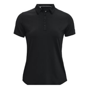 (WMNS) Under Armour Zinger Polo Shirt 'Black' 1363949-001 sold by KicksCrew