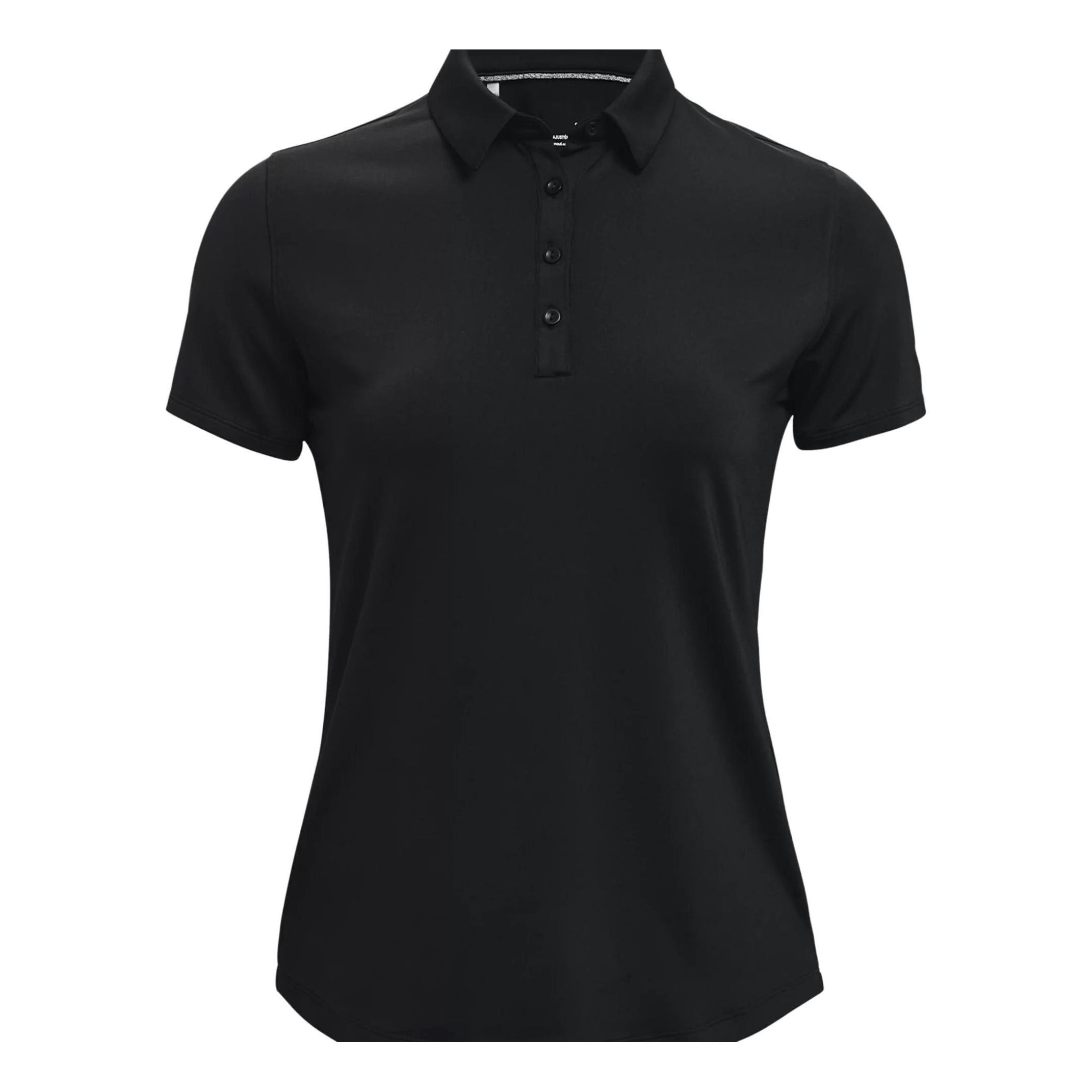 (WMNS) Under Armour Zinger Polo Shirt 'Black' 1363949-001 sold by KicksCrew