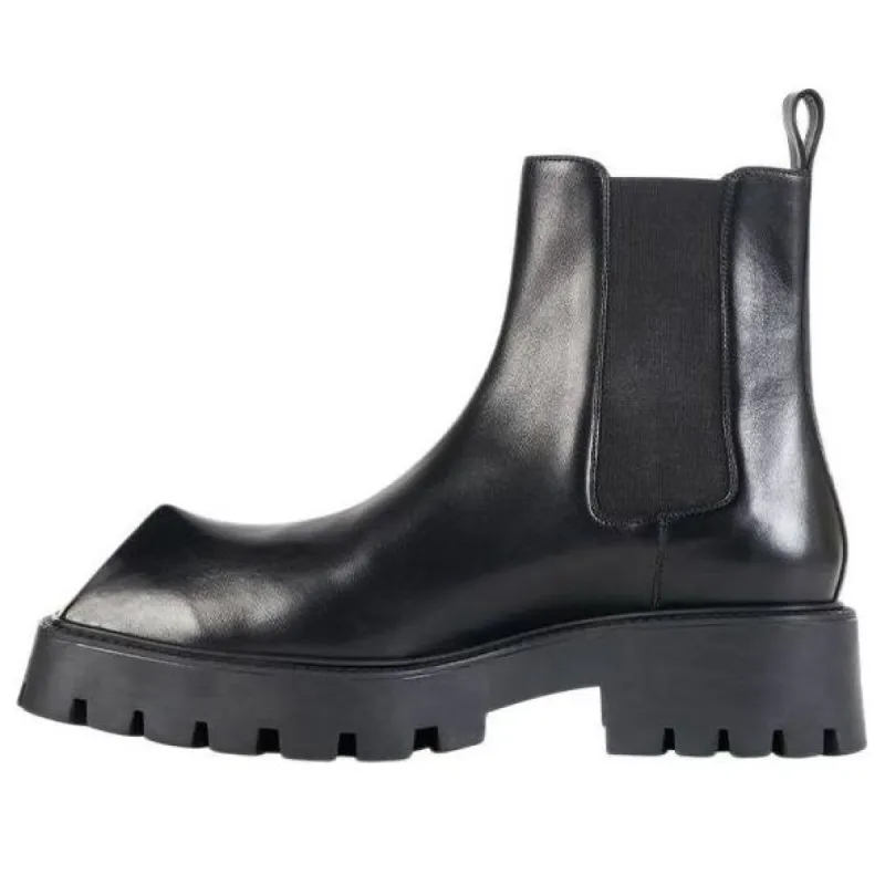Balenciaga Rhino 20mm Boots 'Black Smooth Calfskin' 671291WBB501000 sold by KicksCrew