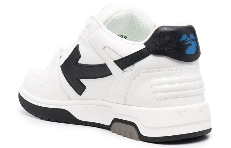 Off-White Out Of Office Low-Top Sneakers 'White Black' OMIA189C99LEA0010110 sold by KicksCrew product image thumbnail 3