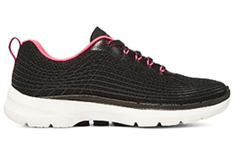 (WMNS) Skechers Go Walk 6 'Stunning Glow - Black Hot Pink' 124554-BKHP sold by KicksCrew product image thumbnail 2