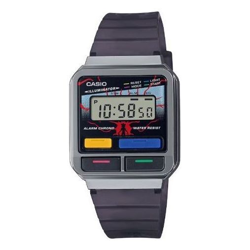 CASIO X NETFLIX Stranger Things Digital 'Black' A120WEST-1AJR sold by KicksCrew