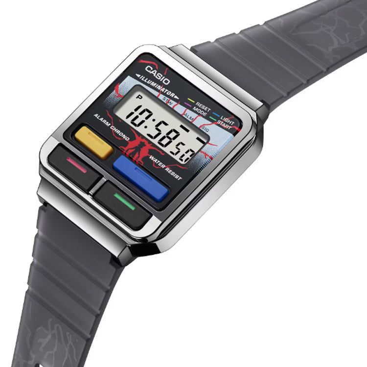 CASIO X NETFLIX Stranger Things Digital 'Black' A120WEST-1AJR sold by KicksCrew product image thumbnail 5