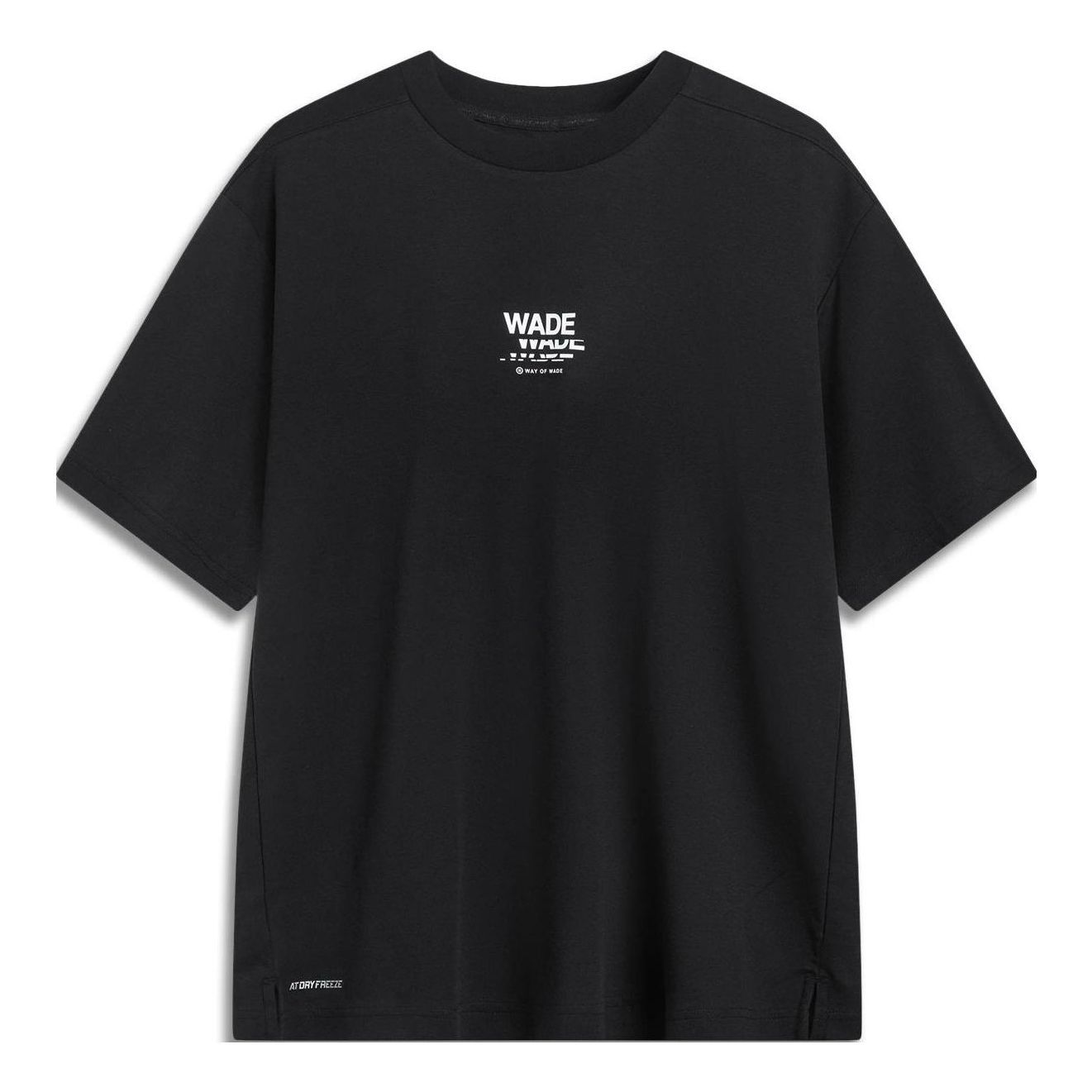 Li-Ning Way Of Wade Graphic T-shirt 'Black' AHST323-1 sold by KicksCrew