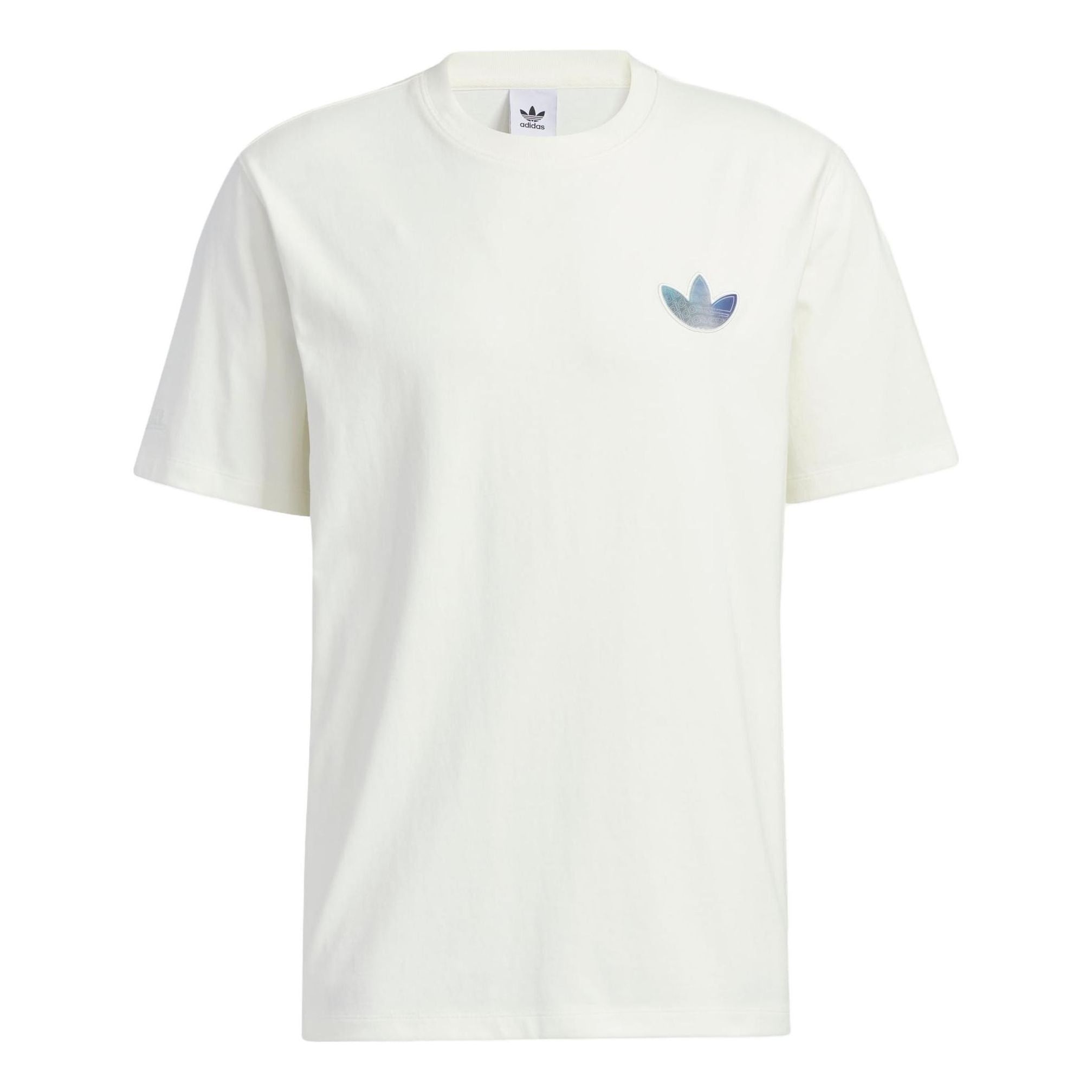 adidas originals Short Sleeve Classic Graphic T-shirt 'Off White' IK8683 sold by KicksCrew
