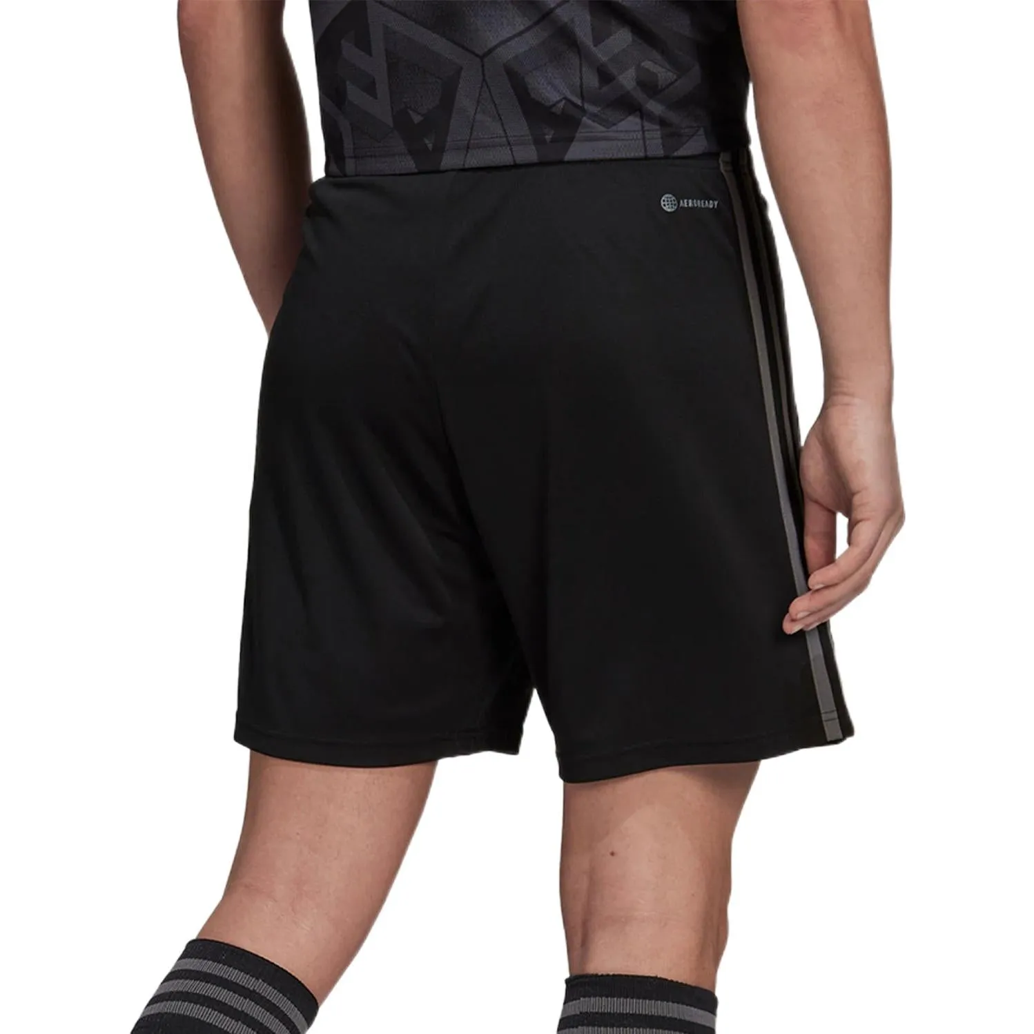 adidas Arsenal 22/23 Away Shorts 'Black' H25649 sold by KicksCrew product image thumbnail 3