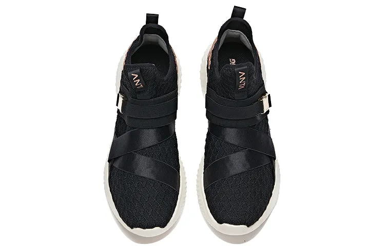 (WMNS) ANTA Comfort Fresh Low 'Black White Gold' 12947757-1 sold by KicksCrew product image thumbnail 2