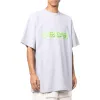 Balenciaga Slime Oversized T-shirt 'Grey Green' 676589TLVF11203 sold by KicksCrew