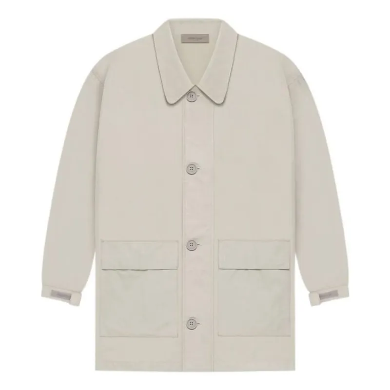 Fear of God Essentials SS22 Barn Jacket 'Wheat' FOG-SS22-263 sold by KicksCrew