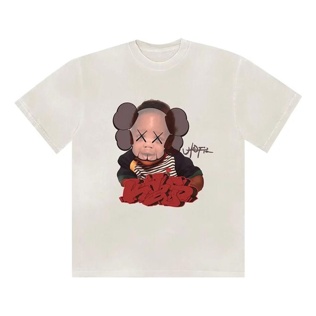 Travis Scott X KAWS Utopia I T-Shirt 'White' TSUT-SS02-WHITE sold by KicksCrew