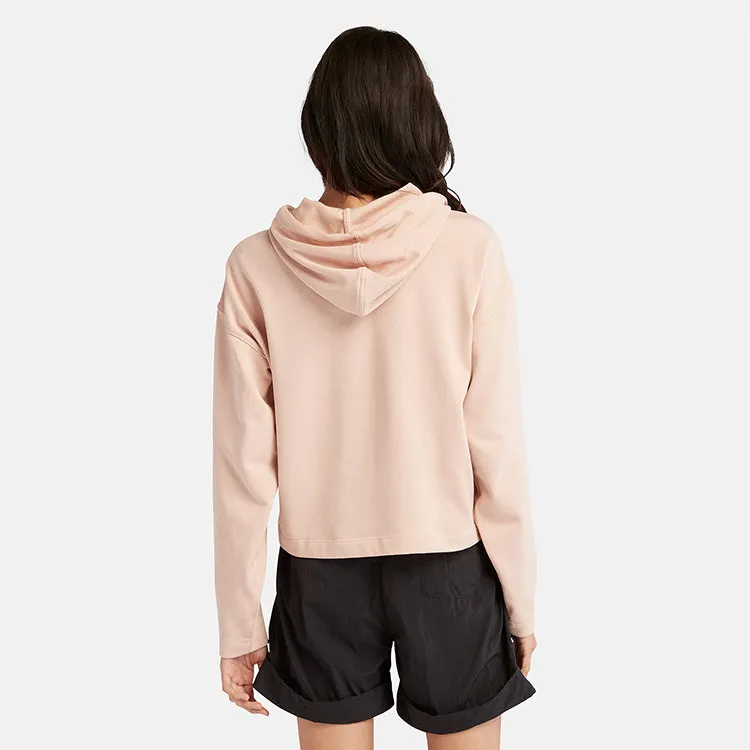 (WMNS) Timberland Brand hoodie 'Beige' A6AZ2-662 sold by KicksCrew product image thumbnail 3