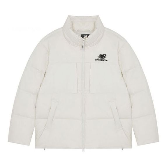 New Balance Short Down Jacket 'White' 5PB43053-CRE sold by KicksCrew