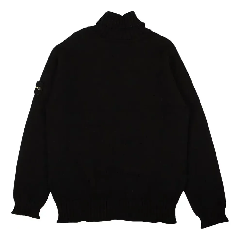 STONE ISLAND Turtleneck Sweater 'Black' 7715505A2-V0029 sold by KicksCrew product image thumbnail 2