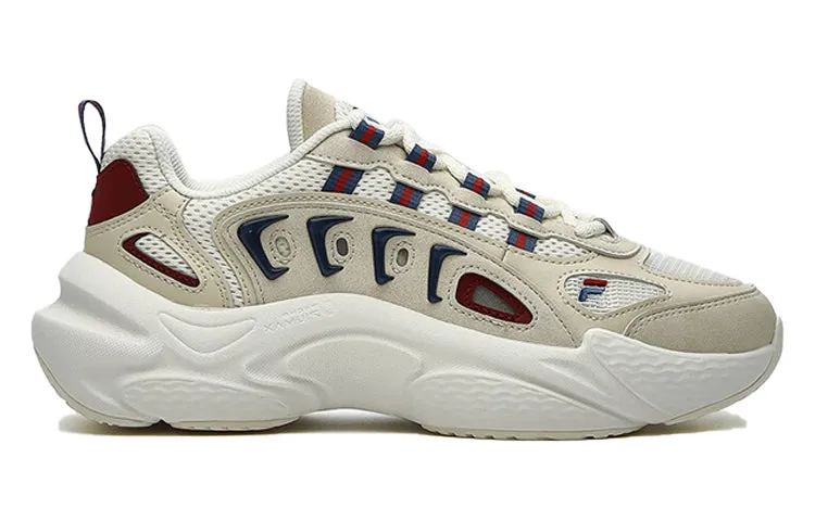 (WMNS) FILA FUSION SKY TRAIL DX Sneakers 'Beige White Red' T12W331601FWE sold by KicksCrew product image thumbnail 2
