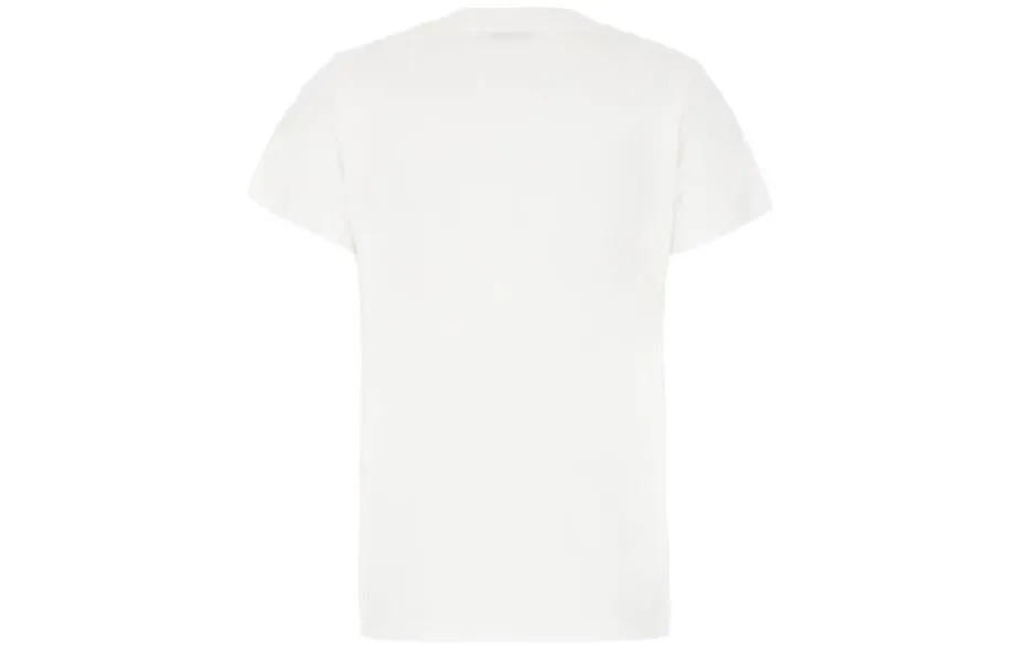 (WMNS) Alexander McQueen Logo T-Shirt 'White Black' 781403-QZALT-0900 sold by KicksCrew product image thumbnail 2