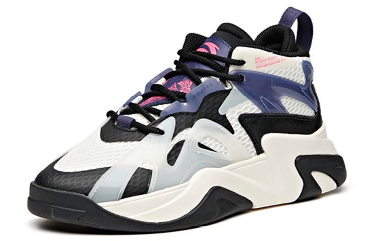 (WMNS) ANTA Casual Sports Shoes 'Black White' 922038020-1 sold by KicksCrew product image thumbnail 2