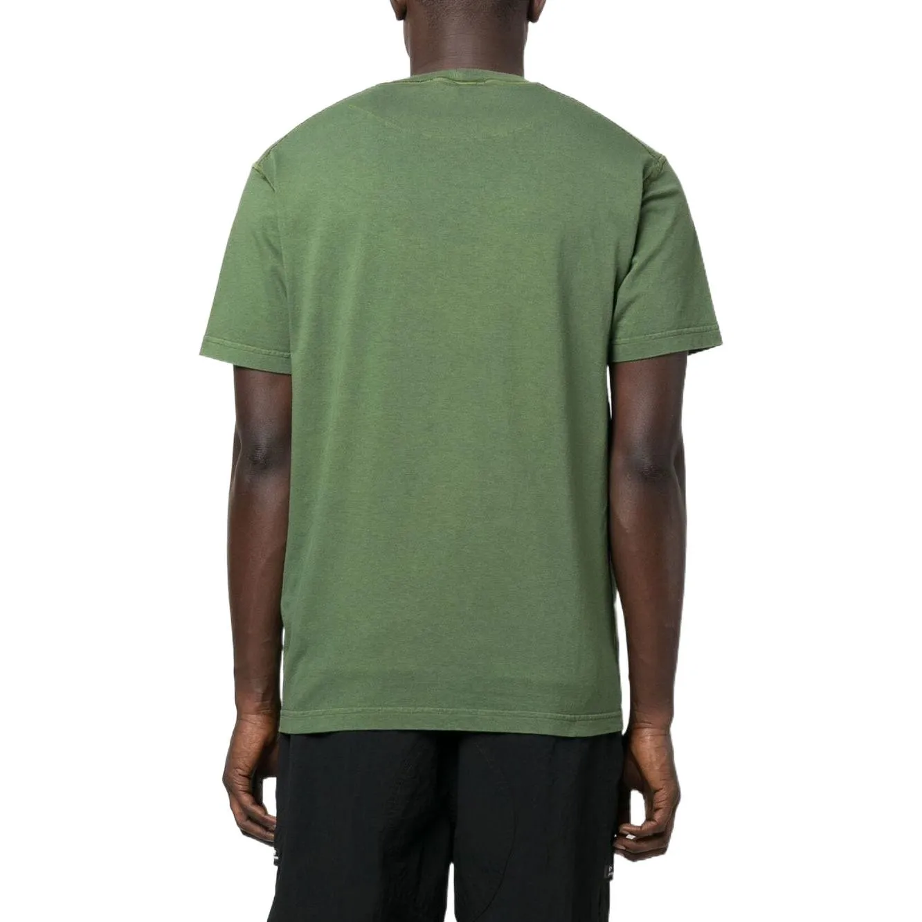 STONE ISLAND Plain Logo T-shirt 'Olive' 771523742-V0158 sold by KicksCrew product image thumbnail 2
