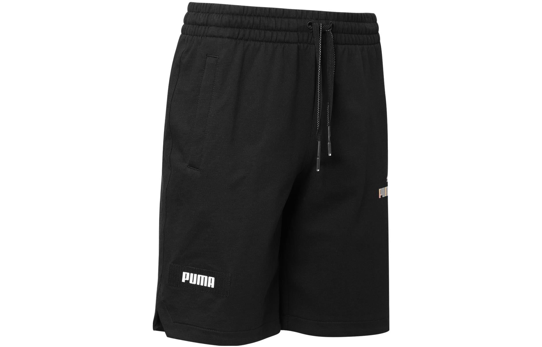 PUMA Worldwide French Terry Shorts 'Black' 671963-01 sold by KicksCrew product image thumbnail 3