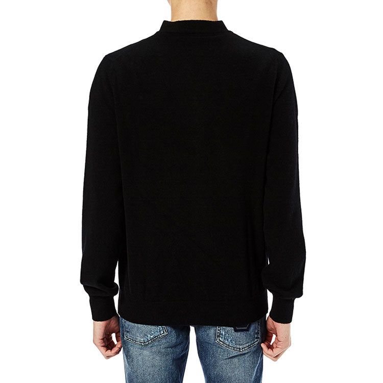 COMME des GARCONS PLAY Cardigan With Double Emblems 'Black' AZ-N058-051-1 sold by KicksCrew product image thumbnail 3