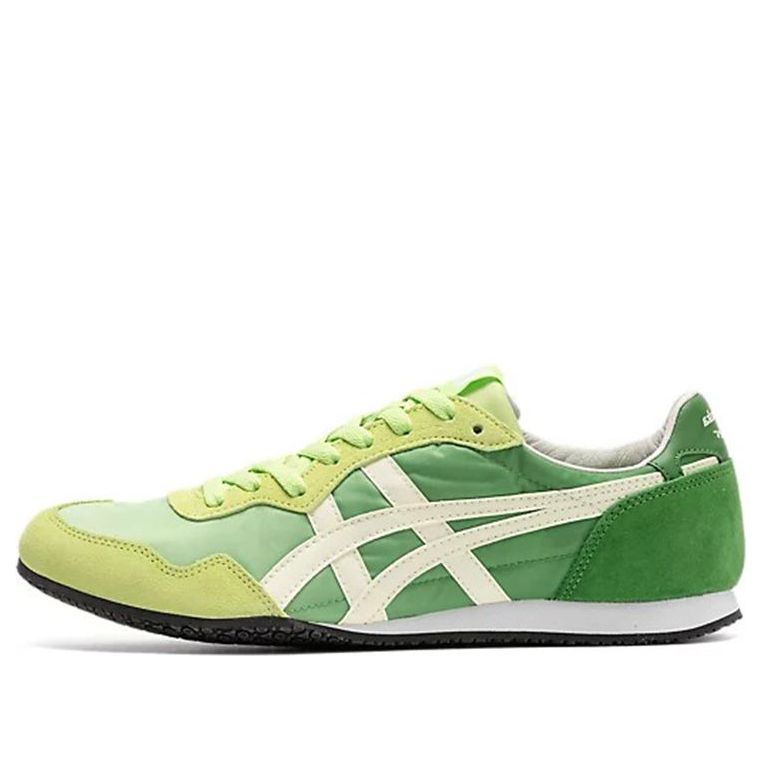 Onitsuka Tiger Serrano Shoes 'Lime Green Ivory' 1183B400-303 sold by KicksCrew