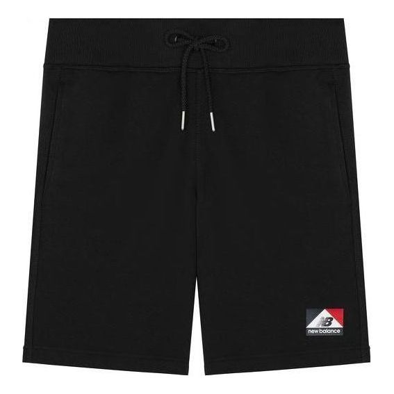 New Balance Logo Sportswear Shorts 'Black' AMS93501-BK sold by KicksCrew