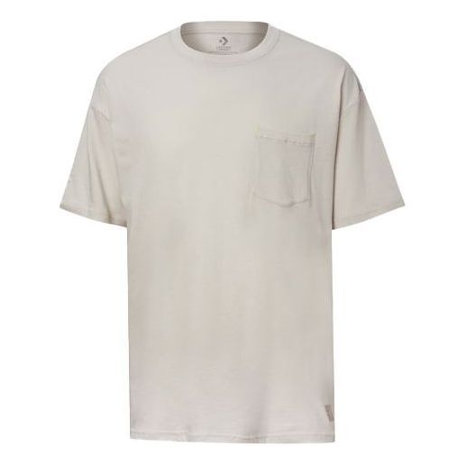 Converse Renew Oversized Crew Neck Pocket T-Shirt 'Beige' 10020016-A03 sold by KicksCrew