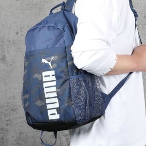 Puma Style Backpack 'Blue White' 076703-04 sold by KicksCrew