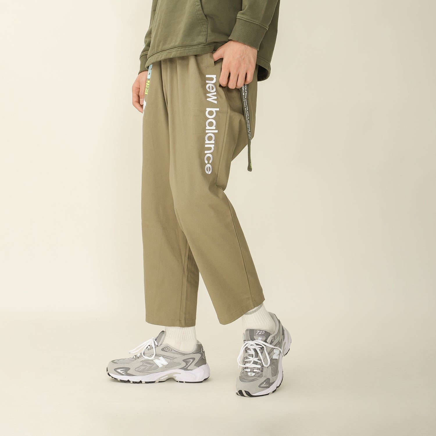 New Balance x Salehe Yurt Pants 'Khaki' MP11563-CGN sold by KicksCrew product image thumbnail 5