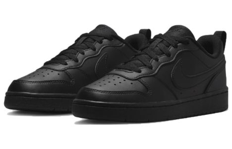 (GS) Nike Court Borough Low Recraft 'Triple Black' DV5456-002 sold by KicksCrew