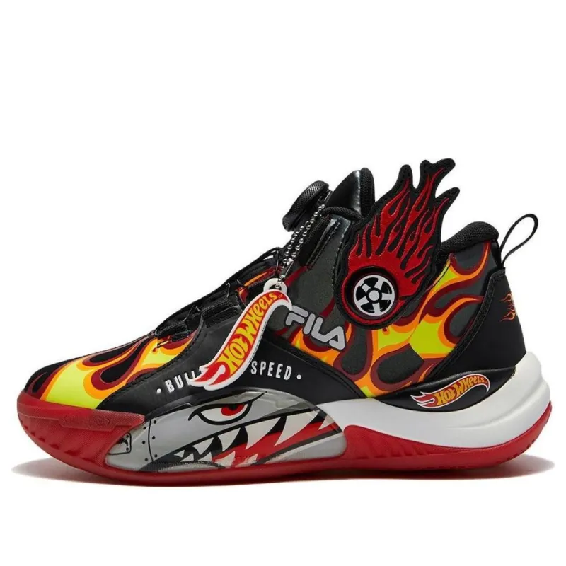 (GS) FILA FUSION Fashion Basketball Shoes 'Black Red' K15B342205FFW sold by KicksCrew