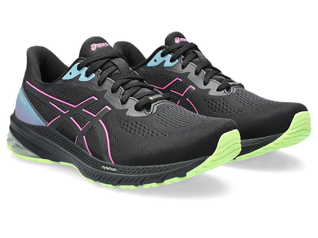 (WMNS) Asics GT-1000 12 GTX 'Black Hot Pink' 1012B508-001 sold by KicksCrew product image thumbnail 3