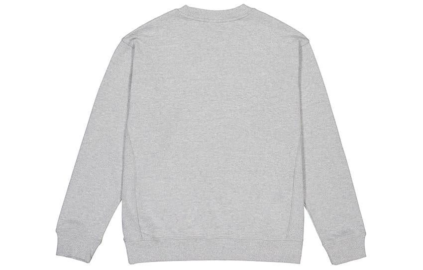 New Balance NB Essentials Stacked Logo Crewneck Sweatshirt 'Grey' AMT41356-AG sold by KicksCrew product image thumbnail 2