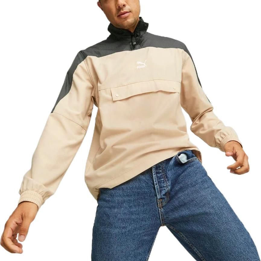 Puma Swxp Half-Zip Jacket 'Beige' 537711-67 sold by KicksCrew product image thumbnail 3