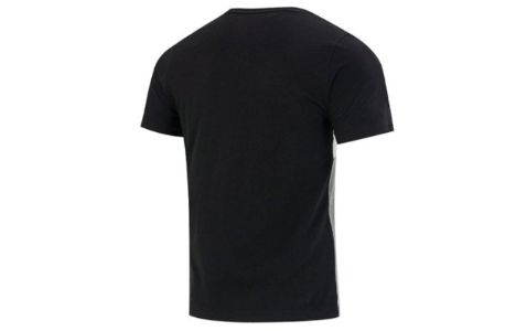 PUMA Ess Colorblock Logo Tee 'Grey' 677859-01 sold by KicksCrew